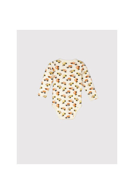 Coccodrillo Детско боди WC2412602BRO Бежов Regular Fit - Pepit.bg
