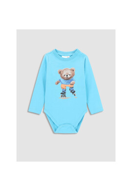 Coccodrillo Детско боди WC3112103SKN Син Regular Fit - Pepit.bg