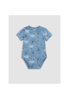 Coccodrillo Детско боди WC3112202LIB Син Regular Fit - Pepit.bg