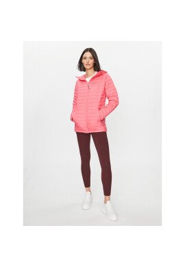 Columbia Пухено яке Silver Falls™ Hooded Jacket Червен Regular Fit - Pepit.bg