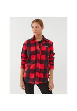 Columbia Риза Benton Springs™ Shirt Jacket Червен Regular Fit - Pepit.bg