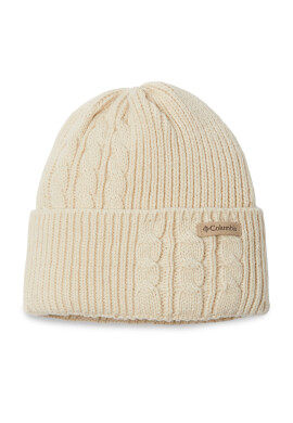 Columbia Шапка Agate Pass™ Cable Knit Beanie Бял - Pepit.bg