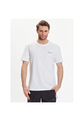 Columbia Тишърт Basic Logo 1680053 Бял Regular Fit - Pepit.bg