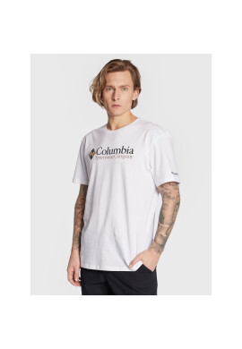 Columbia Тишърт Csc Basic Logo 1680053 Бял Regular Fit - Pepit.bg