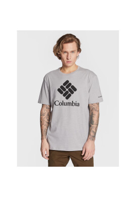 Columbia Тишърт Csc Basic Logo 1680053 Сив Regular Fit - Pepit.bg