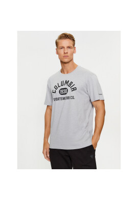 Columbia Тишърт CSC Basic Logo™ Short Sleeve Сив Regular Fit - Pepit.bg