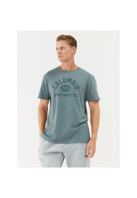 Columbia Тишърт CSC Basic Logo™ Short Sleeve Зелен Regular Fit - Pepit.bg