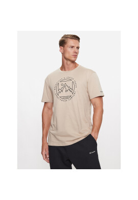 Columbia Тишърт M Rapid Ridge™ Graphic Tee Кафяв Regular Fit - Pepit.bg