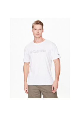Columbia Тишърт Pacific Crossing II 2036472 Бял Regular Fit - Pepit.bg