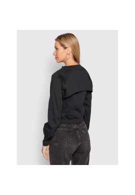 Converse Блуза Twisted 10022960-A01 Черен Relaxed Fit - Pepit.bg