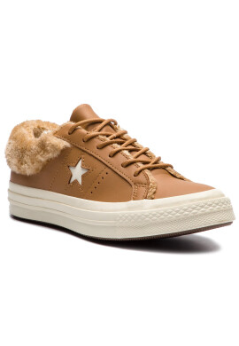 Converse Гуменки One Star Ox 162603C Кафяв - Pepit.bg