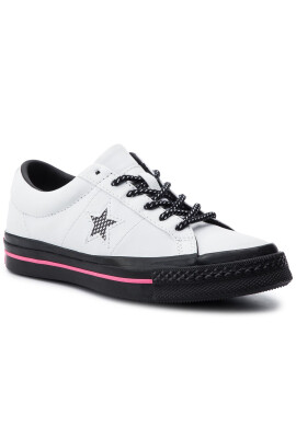 Converse Гуменки One Star Ox 164223C Бял - Pepit.bg