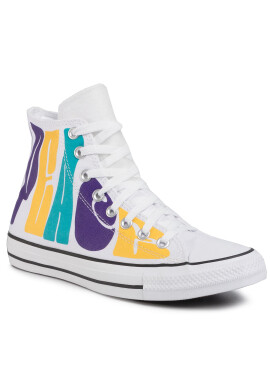 Converse Кецове Ctas Hi 167892C Бял - Pepit.bg