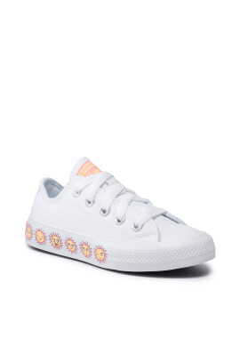 Converse Кецове Ctas Ox 670702C Бял - Pepit.bg