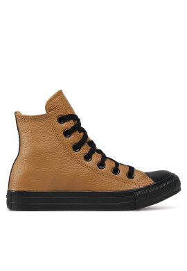 Converse Кецове Chuck Taylor All Star Lined Leather 172014C Кафяв - Pepit.bg