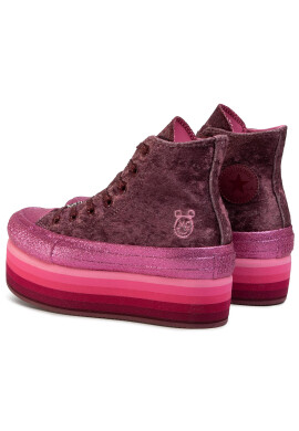 Converse Кецове Ctas Platform Hi 563725C Розов - Pepit.bg