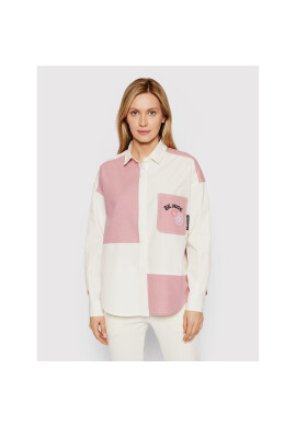 Converse Риза Color-Blocked 10022971-A01 Бежов Oversize - Pepit.bg
