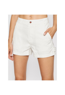 Converse Шорти от плат Carpenter 10021475-A04 Бял Regular Fit - Pepit.bg