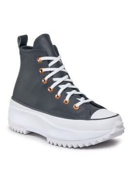 Converse Сникърси Run Star Hike Platform Metallic & Leather A04183C Черен - Pepit.bg