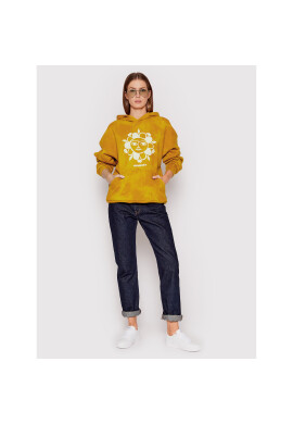 Converse Суитшърт 10024265-A01 Жълт Regular Fit - Pepit.bg