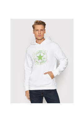 Converse Суитшърт Chuck Taylor Patch Splatter Paint 10021520-A01 Бял Regular Fit - Pepit.bg