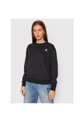 Converse Суитшърт Foundation Crew 10019441-A01 Черен Regular Fit - Pepit.bg