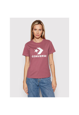 Converse Тишърт 10018569-A33 Розов Regular Fit - Pepit.bg
