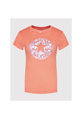 Converse Тишърт 10022955-A03 Оранжев Standard Fit - Pepit.bg