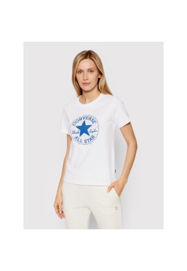 Converse Тишърт 10024032-A02 Бял Standard Fit - Pepit.bg