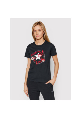 Converse Тишърт 10024035-A01 Черен Standard Fit - Pepit.bg