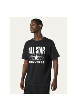 Converse Тишърт All Star Ss Tee 10018373-A02 Черен Regular Fit - Pepit.bg