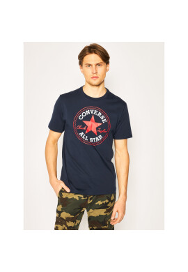 Converse Тишърт Chuck Patch Tee 10007887-A02 Тъмносин Regular Fit - Pepit.bg