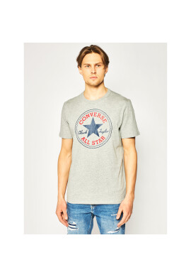 Converse Тишърт Chuck Patch Tee 10007887-A03 Сив Regular Fit - Pepit.bg