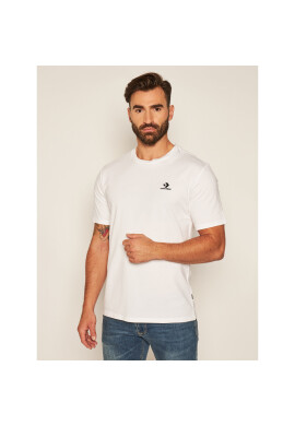 Converse Тишърт Embroidered Star Chevron Tee 10020224-A01 Бял Regular Fit - Pepit.bg