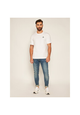 Converse Тишърт Embroidered Star Chevron Tee 10020224-A01 Бял Regular Fit - Pepit.bg