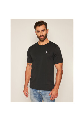 Converse Тишърт Embroidered Star Chevron Tee 10020224-A02 Черен Regular Fit - Pepit.bg