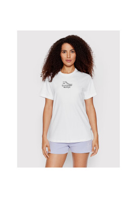Converse Тишърт High 10023216-A04 Бял Relaxed Fit - Pepit.bg