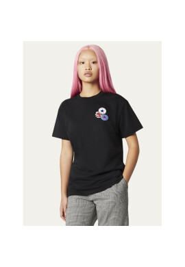 Converse Тишърт Logo Distort Tee 10019115-A02 Черен Regular Fit - Pepit.bg