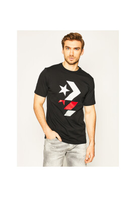 Converse Тишърт Repeated Star Chevron 10017452-A02 Черен Regular Fit - Pepit.bg