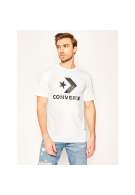 Converse Тишърт Star Chevron 10018568-A02 Бял Regular Fit - Pepit.bg