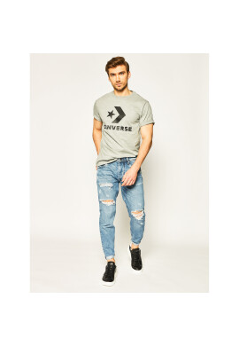 Converse Тишърт Star Chevron 10018568-A03 Сив Regular Fit - Pepit.bg