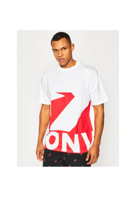 Converse Тишърт Star Chevron Icon Remix 10018381-A02 Бял Regular Fit - Pepit.bg