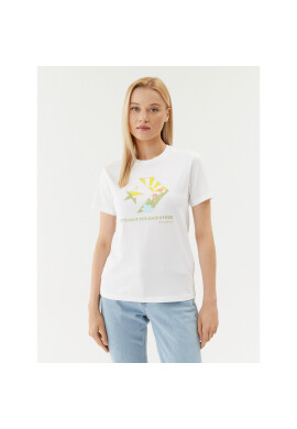 Converse Тишърт Star Chevron Infill Tee 10025214-A01 Бял Regular Fit - Pepit.bg
