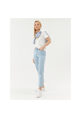 Converse Тишърт Star Chevron Infill Tee 10025214-A01 Бял Regular Fit - Pepit.bg