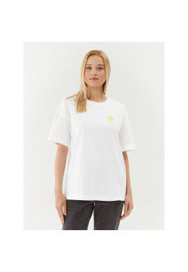 Converse Тишърт Star Chevron Os Tee 10025213-A01 Бял Regular Fit - Pepit.bg
