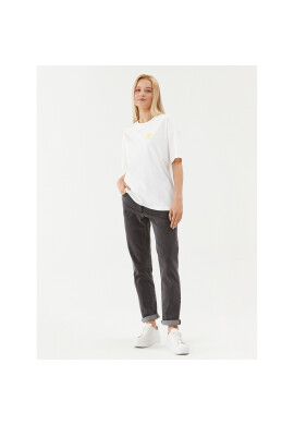 Converse Тишърт Star Chevron Os Tee 10025213-A01 Бял Regular Fit - Pepit.bg