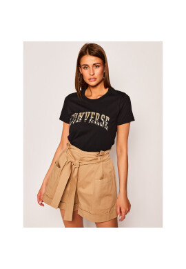 Converse Тишърт Twisted Varsity Pattern Classic 10018432-A01 Черен Regular Fit - Pepit.bg
