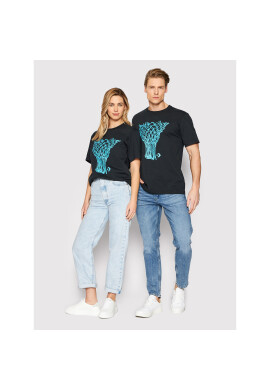 Converse Тишърт Unisex 10023385-A01 Черен Standard Fit - Pepit.bg