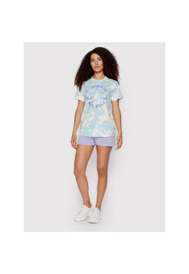 Converse Тишърт Washed Floral Patch 10023208-A03 Син Loose Fit - Pepit.bg