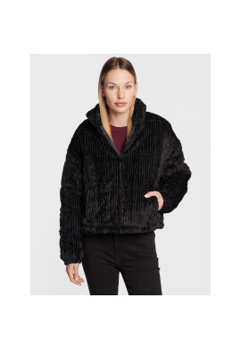 Cotton On Пухено яке 2055252 Черен Regular Fit - Pepit.bg